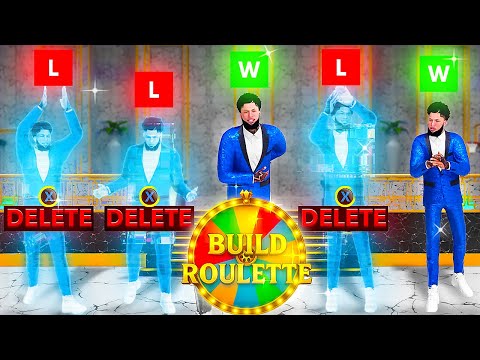 NBA 2K25 BUILD ROULETTE! 1 LOSS = 1 BUILD DELETED on NBA 2K25!