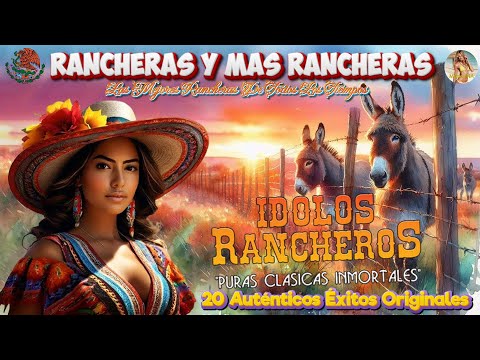 RANCHERAS INOLVIDABLES CON VOCES INOLVIDABLES PUROS TESOROS MEXICANOS DE COLECCION