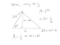 Triangle Area and Height Concepts