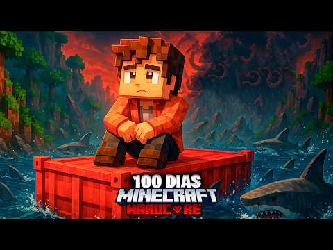 SOBREVIVI 100 DIAS EM UM CONTAINER NO MINECRAFT