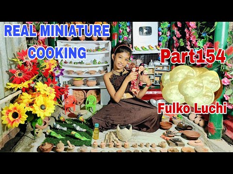 Miniatura Fulko Luchi/Miniatura Fulko Luchi Recipe/Fulko Luchi/Luchi Recipe/How To Make Luchi