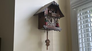 Regula 1 Day Musical Cuckoo Clock Strikes 6pm