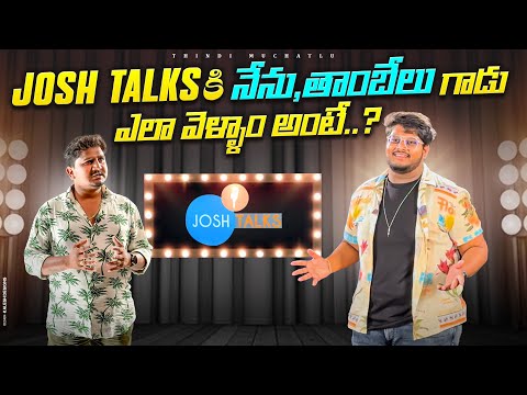 Josh Talks Ki Ela Vellam ? | Food And Travel Vlogs | Thindi Muchatlu