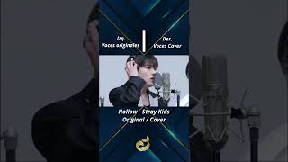 Hollow -  #StrayKids comparación original/cover 🎧✨