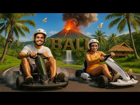 Bali sans touristes : Hôtel en bambou, surf, karting & restaurants