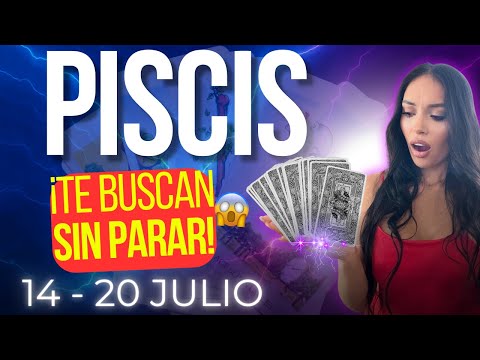 PISCIS Esta semana quien te evitaba... ¡ahora no puede dejar de buscarte!💥(Tarot 14–20 julio)