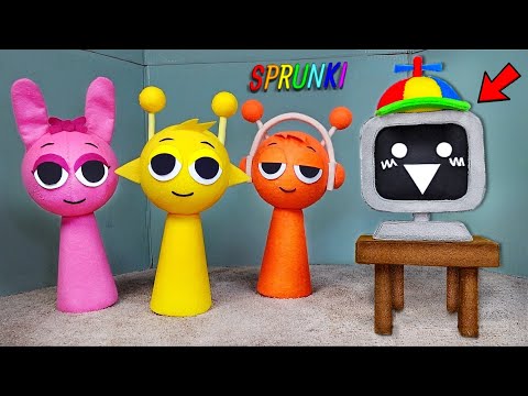 All INCREDIBOX SPRUNKI - Meeting with MR.FUN COMPUTER, OREN, SIMON, PINKI - Boss Fight