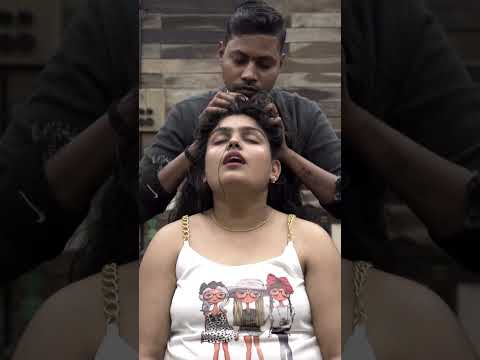 She loves scalp rub massage #shorts