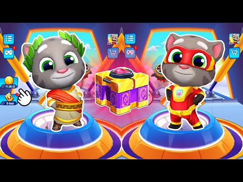 Talking Tom Hero Dash All Characters - Talking Tom Time Rush - Prehistoric Tom - Gameplay