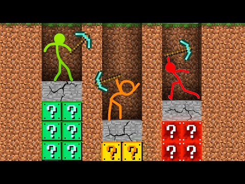 Animation vs Minecraft Shorts ~ STICKMAN Tournament  Stickman Minecraft Cartoon AVM Shorts