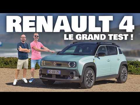 Essai Renault 4 : notre grand test de la nouvelle R4 électrique !