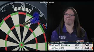 PDC Women´s Series 14 (van den Berg vs Hayter)