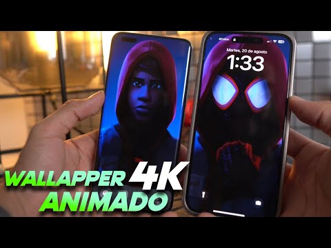 Wallpaper ANIMADO iphone y Android * MILES MORALES VIRAL DE TIKTOK *SPIDERMAN  WALLAPPER