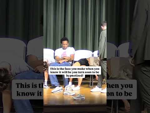 The face you make when you know you are next! #hypnosis #funny #shorts #comedy #lol