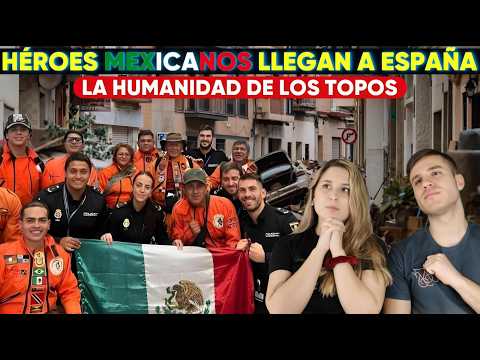 TOPOS MEXICANOS LLEGAN a ESPAÑA PARA AYUDAR pero ESPAÑOLES NO DARÁN LAS GRACIAS NI PEDIRÁN PERDÓN