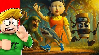 Italian Brainrots in Squid Game! 😨 @sirenstudio