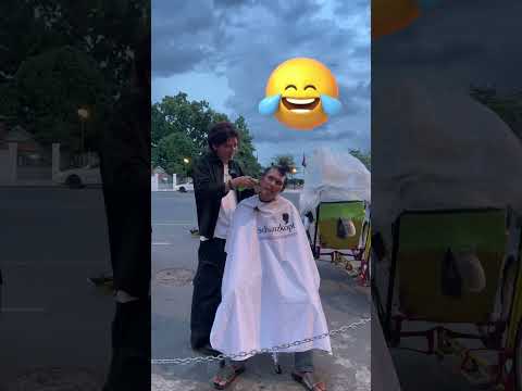 កាត់សក់Freeជូនពូៗសុីក្លូរ🫶🏻Ep1freehaircutphnompenhตัดผมฟรีvl