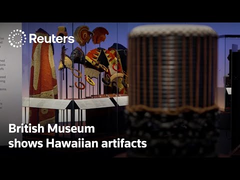 YouTube video thumbnail: British Museum Unveils Hawaiian Artifacts in new Exhibition