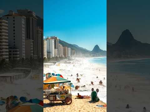 Onda arrasta tudo 😱 #vfx #efeitosvisuais #tecnologiacriativa #praia #shorts