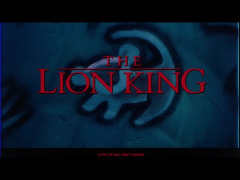 The Lion King - 1994 Re-Release Theatrical Trailer (35mm 4K)