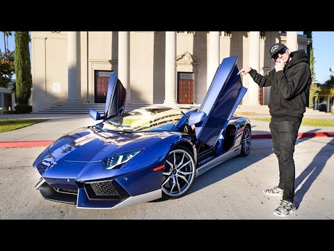 COULD DAVES NEXT CAR BE A LAMBORGHINI AVENTADOR? R8 REPLACEMENT?