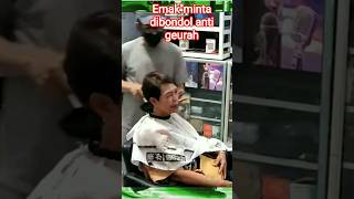 Ibu”minta dibondol keren ini hasilnya 💇‍♀️✂️😻