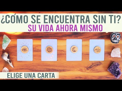 ¿Cómo se encuentra estando sin ti? - Tarot interactivo 🔮✨