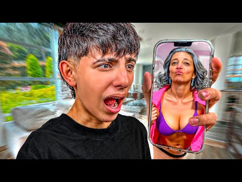 ¡LA ABUELA del TINDER me ENVIA FOTOS en BIKINI!
