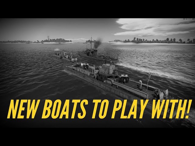 New Boats to Play with in the Naval Pre-Beta Test!