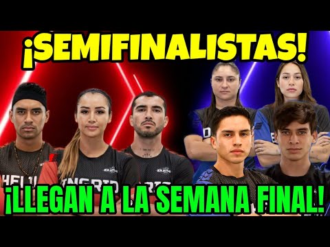 💥 ELLOS SON LOS SEMIFINALISTAS QUE LLEGAN A LA SEMANA FINAL DE EXATLON MÉXICO #exatlón