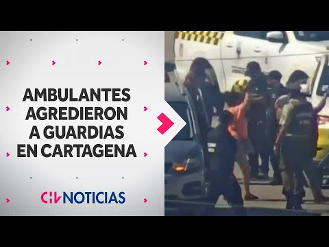 "ELLOS ARMAN LÍO": Preocupación en Cartagena tras agresión de ambulantes a guardias municipales