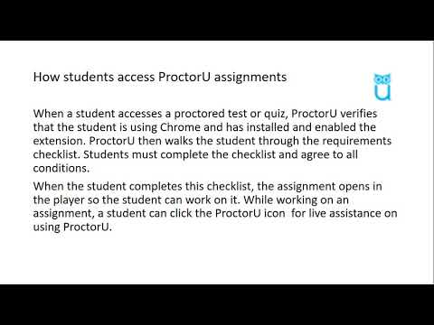 Proctor U and MyLab Overview for Instructors