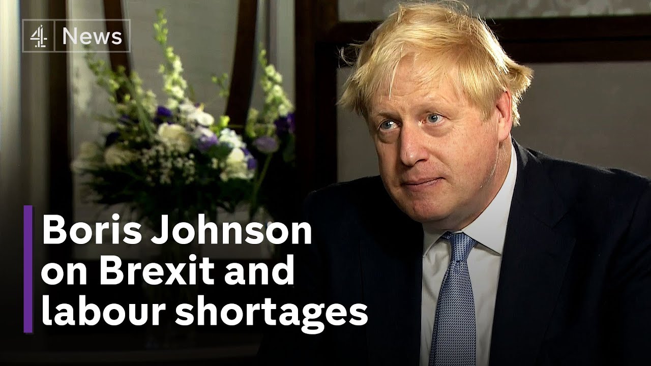 Full Interview: Boris Johnson on Brexit, Immigration and UK labour shortages