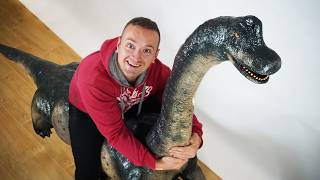 I built a BRACHIOSAURUS