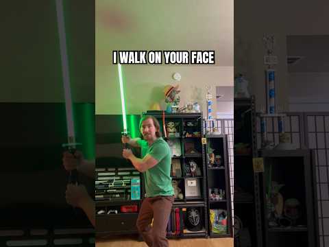 Shaggy vs Purple Guy Shaggy #lightsaber #starwars