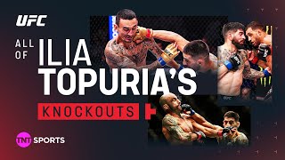 UFC 317: EVERY Ilia Topuria UFC Knockout 💣💥