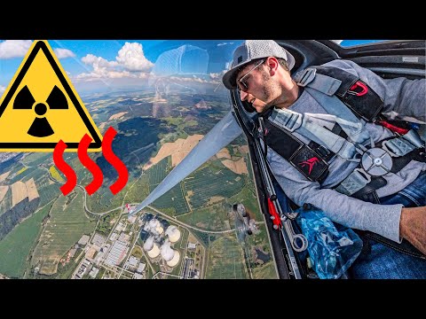 World Championship Training in Czechia | LS3 Flight Over Nuclear Power Plant