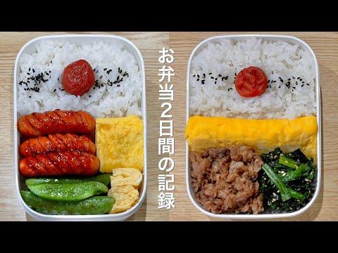 【3品を極めたシンプルなお弁当】たった3品...だがそれでいいっ！