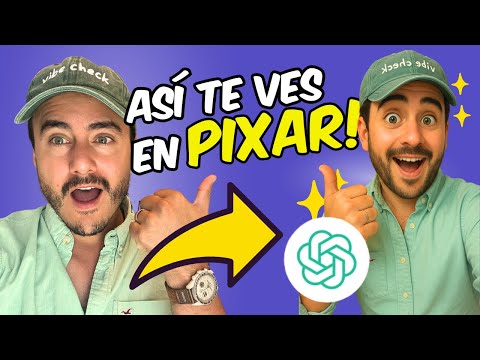 ¡Crea FOTOS estilo GHIBLI, PIXAR o DISNEY! (GRATIS y sin Photoshop) #ChatGPT #Tendencia #Viral