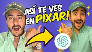 ¡Crea FOTOS estilo GHIBLI, PIXAR o DISNEY! (GRATIS y sin Photoshop) #ChatGPT #Tendencia #Viral