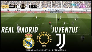 Real Madrid vs. Juventus 2025 FIFA Club World Cup Full Match Simulation and Prediction