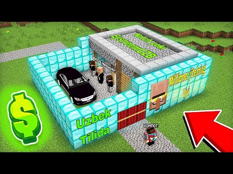 Nega Millioner jitel uyimni sotib oldi ||BU TARJIMA KAMPOT VIDEOSI🛑|| EystreemUZB #kampot #minecraft
