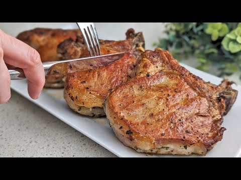 Ein Chefkoch eines Restaurants hat mir gezeigt, wie man Schweinekoteletts am besten zubereitet!