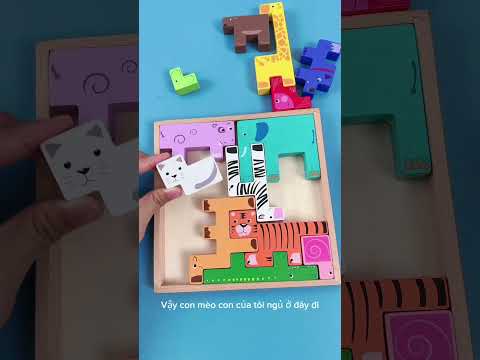 Đây là giường của các bạn! Bây giờ các động vật đều có chỗ ngủ rồi!