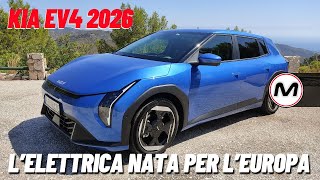 KIA EV4 | La prova su strada della nuova elettrica, nata per l'Europa