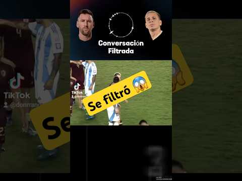 Messi vs Soteldo #messi #soteldo #eliminatoriasconmebol #humorfutbolero #venezolanosenelmundo