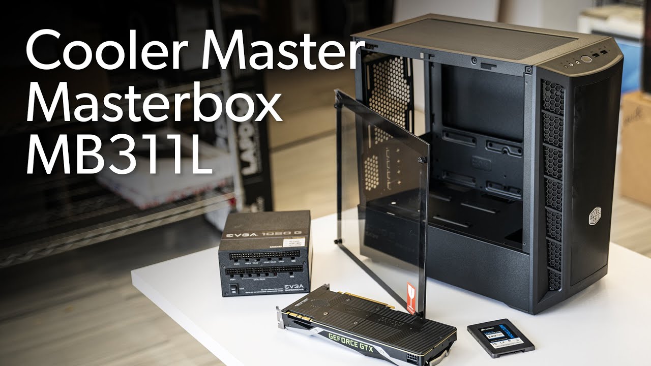 Cooler Master Masterbox MB311L walkthrough & teardown