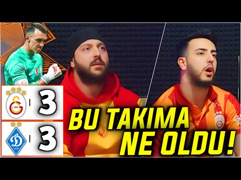 FANATİK GALATASARAYLILAR DİNAMO KİEV MAÇINI İZLERSE | Galatasaray 3-3 Dinamo Kiev