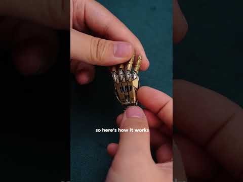 COPPERTIST.WU| Mechanical Hand Pendant