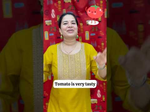 Aha Tamatar-English #ytshorts #creativelearners #kidssongs #ahatamatar #rhymes